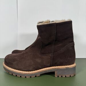 Overland Women’s 39 Calib Shearling-Lined Water-Resistant Suede Boots 8.5-9